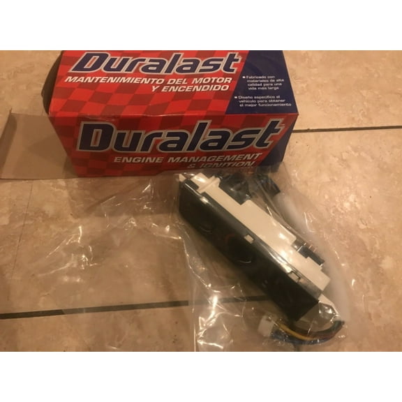 A/C and Heater Control Switch DURALAST 1S2187 fits 99-04 Jeep Wrangler 4.0L-L6