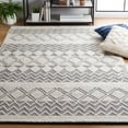 thumbnail image 2 of SAFAVIEH Natura Georgiana Diamond Area Rug, Black/Ivory, 3' x 5', 2 of 8