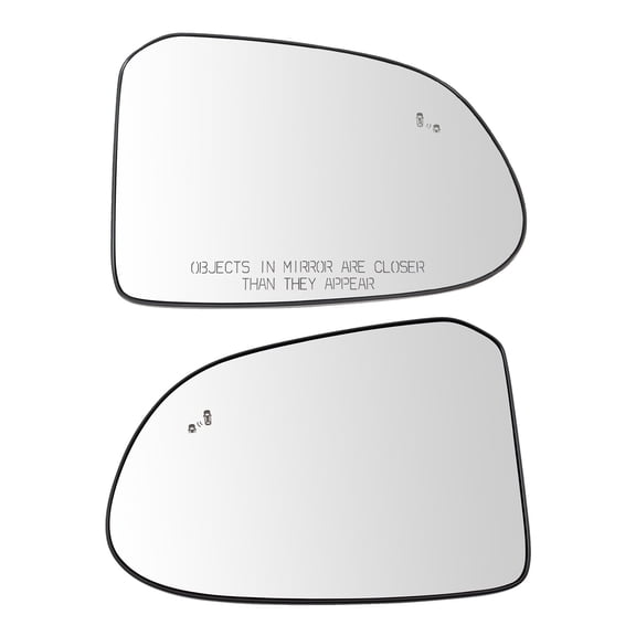 TRQ Mirror Glass Set Fits 2019-2020 Hyundai Santa Fe MGA18570