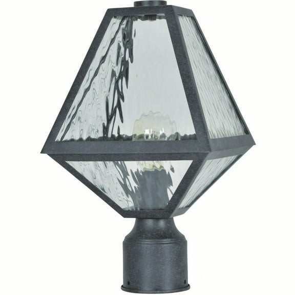Crystorama Lighting - One Light Outdoor Lantern Post - Outdoor Lantern Post -