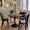 Walnut, variant on New Modern Round Dining Table, ∅31.5'' Kitchen Dining Room Furniture, Coffee Table, Leisure Table, Living Room Table, Dining Table, Kitchen Table, Oval Dining Table (BLACK)