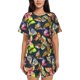 thumbnail image 1 of Fotbe Butterfly Wild Insect Conjunto de Pijama Estampado para Mujer, 2 Piezas, Ropa de Dormir con Camiseta de Manga Corta y Shorts Suaves-3X-Large, 1 of 6