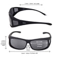 thumbnail image 3 of Gafas de Sol Polarizadas Yodo para Usar sobre Anteojos Unisex, 3 of 9