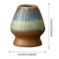 thumbnail image 2 of Ceramic Chasen Stand Matcha Whisk Holder Traditional Japanese Tea Set Accessory, Bamboo Whisk Rest for Matcha Tea Preparation and Tea Tasting Ceremony Tools, 2 of 4