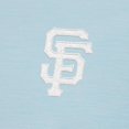 thumbnail image 2 of Men's Antigua  Powder Blue San Francisco Giants Bright Quarter-Zip Pullover Top, 2 of 2