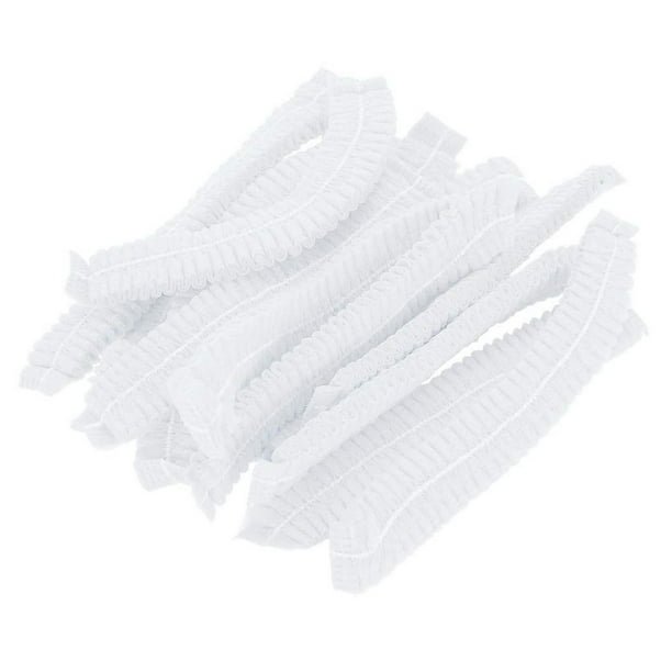 Pack De 100 Gorros Desechables De Tela No Tejida – Alta Elasticidad, Doble Goma 21″, Para Salones, Cocinas O Industria (Impermeables Gruesos)