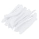 thumbnail image 2 of 100 Pcs Disposable Cap High Elasticity Non Woven Fabric Disposable Hair Net Head Cover for Beauty Salon Factory White 21in Dual Rubber Band, 2 of 5
