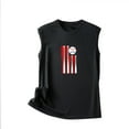 thumbnail image 4 of Summer Saving Wycnly Tank Tops Baseball Bat Graphics Crewneck Sleeveless T Shirts for Women Casual Loose Fit Racerback Tank Tops Blouses Black S Clothes, 4 of 5