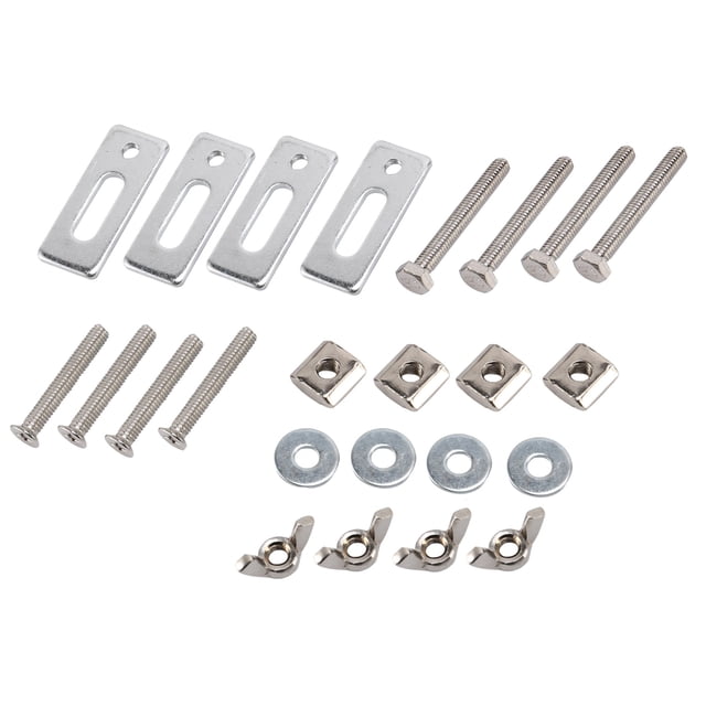 Paquete de 4 Abrazaderas Riel en T, Kit SujecióN T Mini Compatible con CNC 3018-PRO, 3018-PROVer, 1810-PRO MáQuina Enrutadora