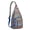 Blue-5, variant on Abstract Spiritual Fanny Pack - Ethnic Mandala Print Waist Bag (Zen Travel Essential)