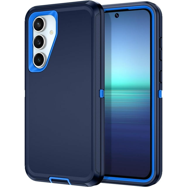 Étui Intégrale Robuste à 3 Couches pour Samsung Galaxy S23/S24 FE Plus Ultra - Antichoc et Résistant à la Poussière