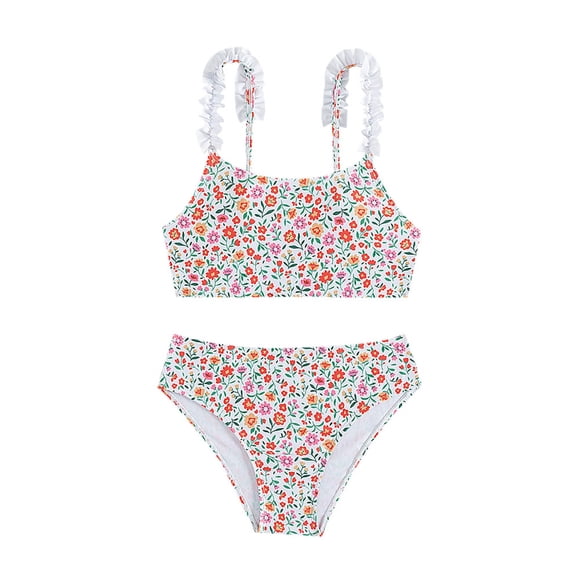 Girls Swimsuit Girls' Two-Piece Swimwear Teen Girl Bathing Suits for Teenagers 13-14 Years Girls Fashion
