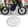 thumbnail image 4 of Dirt Bike Brake Disc, Brake Disc Powerful Braking Force for SUR RON Light Bee X S, 4 of 7