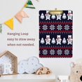 thumbnail image 5 of FMSHPON Christmas Polar Bear Pine Tree Snowflake Clipboard Hardboard Wood Nursing Clip Board and Pull for Standard A4 Letter 13x9 inches, 5 of 5