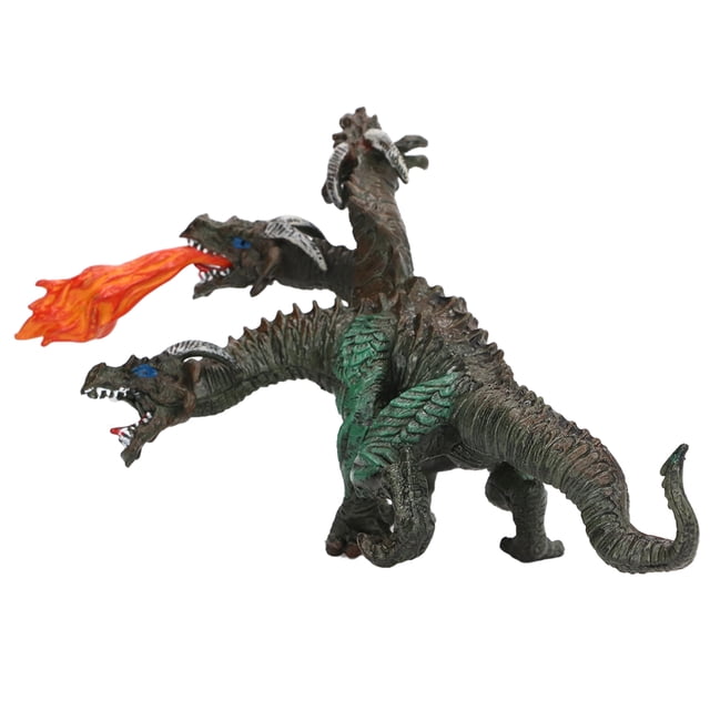 Dinosaur Model Toy, Simulation Dinosaur Model 3 Heads Lifelike For Decoration
