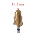 thumbnail image 4 of CPAN Spiral Countersink Drill Bit 1/4 Hex HSS Center Punch Tool Water Pipe Expansion, 4 of 9