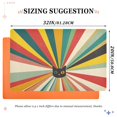 thumbnail image 6 of Yayeee Doormat for Indoor Entrance 32" x 20" Non Slippery Floor Rug, Colorful Cat, 6 of 8