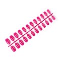 thumbnail image 1 of Vogacara 24 piezas de uñas postizas de ataúd resistentes a los arañazos de bailarina corta coloridas uñas acrílicas artificiales de color sólido DIY Juegos de manicura 33 púrpura Vogacara CE011412-33, 1 of 4