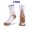 Brown, variant on Premium 3 Pairs Mid-Calf Running Socks Men Women, COOLMAX Combed Cotton Thick Terry Sole Marathon Cycling Socks, Quick Dry Antibacterial Anti-Odor Anti-Slip for Basketball Football Gym Badminton