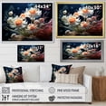 thumbnail image 4 of Designart "Lively Delights In White Flowers" Flowers Canvas Art Print, 4 of 7