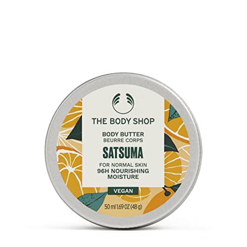 Body The Shop Satsuma Body Butter - Soin Nourrissant et Hydratant pour Peau Normale - Végétalien - 1,69 oz