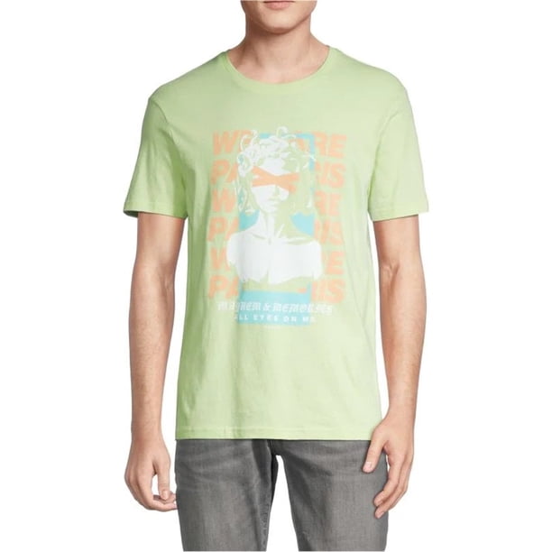 Camiseta gráfica All Eyes On Me de Elevenparis para hombre apio XL