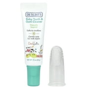 Dr. Talbot's Baby Tooth & Gum Cleaner with Gum Massager, 0 m+, Vanilla Milk, 2 Piece Set