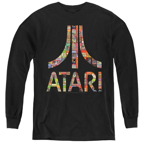 Atari - Box Art - Youth Long Sleeve Shirt - X-Large