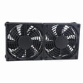 thumbnail image 5 of 5V USB Powered Fan with Switching For Router Cooling TV Box Radiator Fan Base Bracket 2Fan Design 24x12x5cm, 5 of 12