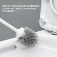 thumbnail image 7 of MERILER Toilet Bowl Brush Set with Compact Design - Ergonomic Handle, High-Density Bristles, and Removable Water Storage for Easy Cleaning and Organization, 7 of 7