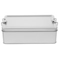 thumbnail image 2 of Caja de hojalata plateada en blanco, caja multiusos para guardar dulces, golosinas para fiestas, caja vintage para refrigerios, 2 of 7