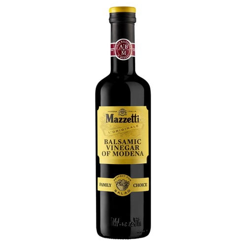 Mazzetti Balsamic Vinegar Yellow Label 2 leaf 500ml, British Import (Pack of 2)