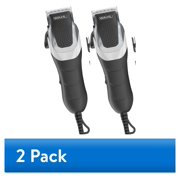 (2 pack) Wahl Pro Series Elite Haircutting Hair Clipper Kit for Men, Woman and Children 79775
