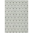 thumbnail image 2 of Addison Rugs Chantille Indoor/Outdoor Transitional Geometric Gray Washable Rectangle Rug, 3' x 5', 2 of 6