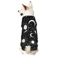 thumbnail image 5 of Uemuo Crescent and Stars for Winter Dog Hoodie Sweatshirts with Pockets Warm Dog Clothes for Small Dogs Chihuahua-X-Small, 5 of 8