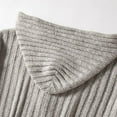 thumbnail image 5 of ZACPNCV Hooded Cardigfor Men Button Down Cable Knit Casual Long Sleeve Sweaters Fall Outerwear, 5 of 7