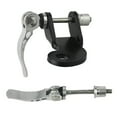 thumbnail image 3 of Milisten Universal Bike Trailer Coupler Steel Linker Trailer Hitch Adapter Mount Attachment with 2pcs Quick Release Rod (Black), 3 of 6