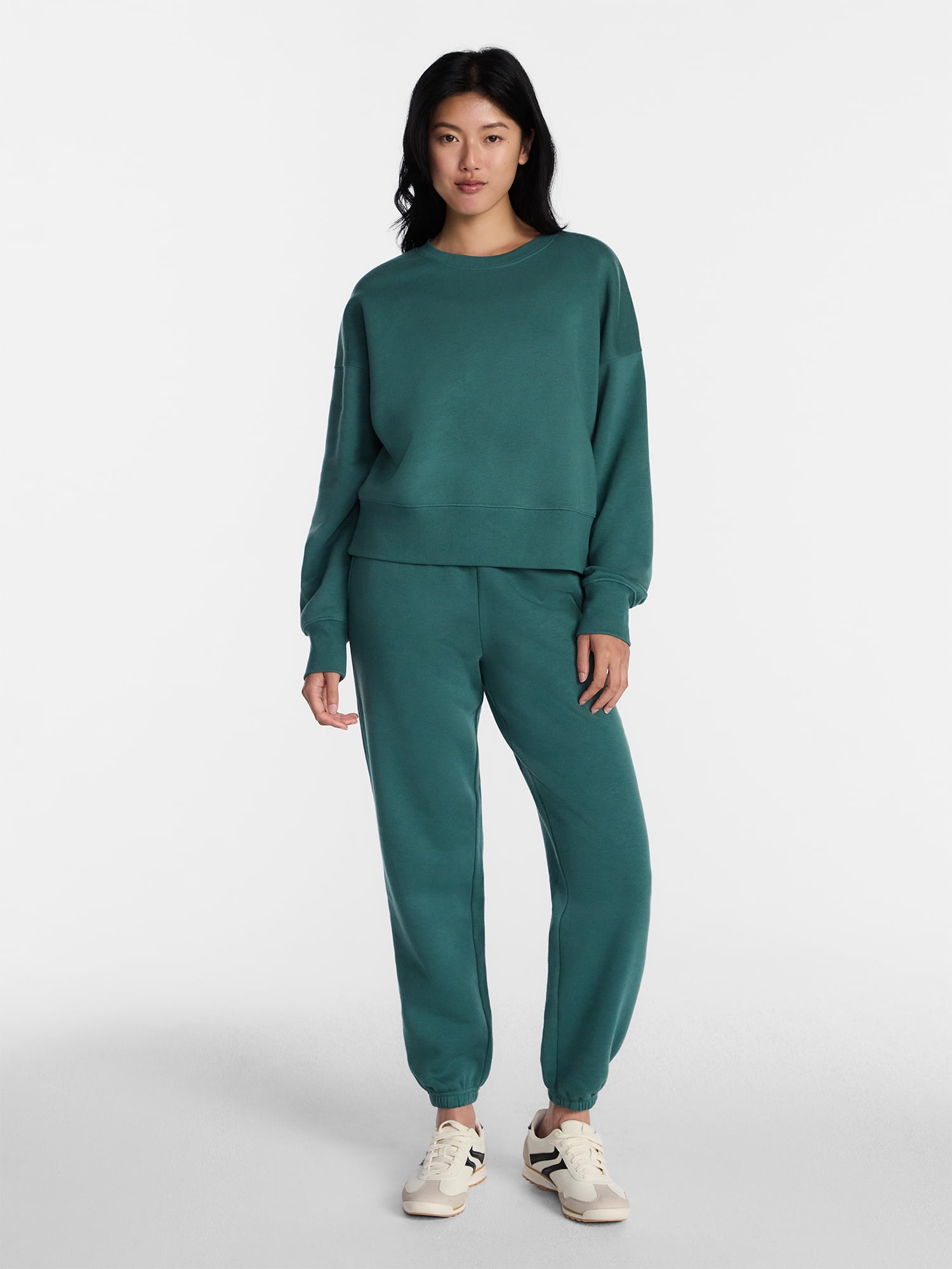 No Boundaries Soft Fleece Joggers, 29'' Inseam, Women's XXS-4X