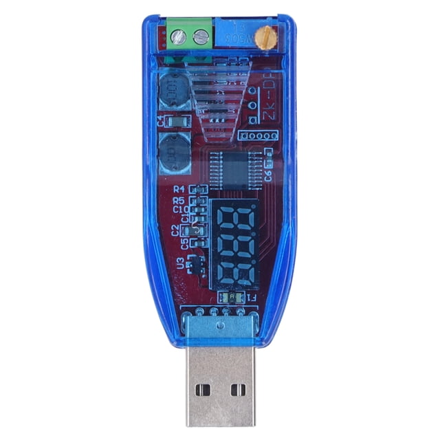 Convertidor de voltaje Buck Boost, convertidor de voltaje ajustable DCDC USB, módulo de potencia ajustable USB, uso conveniente