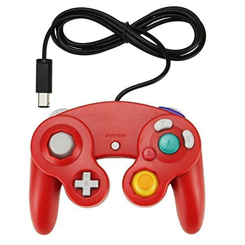 Red Game Controller Pad For Nintendo Gamecube Gc Wii Walmart Com Walmart Com