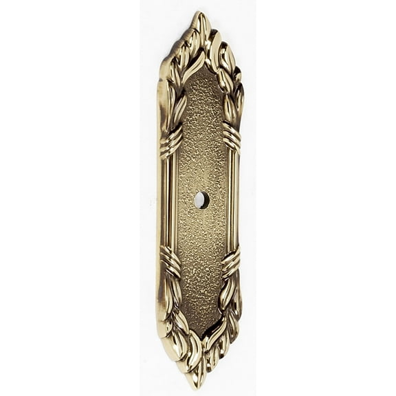 Alno A886-PA Ribbon Reed Cabinet Backplate for A880-14 A880-38 Polished Antique