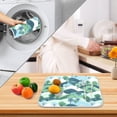 thumbnail image 4 of Ryvnso Mountain Print Dish Drying Mat for Kitchen Countertop 18x24 Large Dish Pad Drainer Rack Dish Sink Mats, 4 of 7