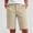 *Khaki, variant on Women's High Waist Straight Leg Bermuda Shorts,Casual Office Shorts with Pockets Black,Women's Plus L