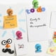 thumbnail image 5 of Colorful magnetic clips, 10 pack magnetic clips, magnets with clips, magnetic clips, multi-color magnetic clips for refrigerator, magnetic whiteboard, 5 of 5