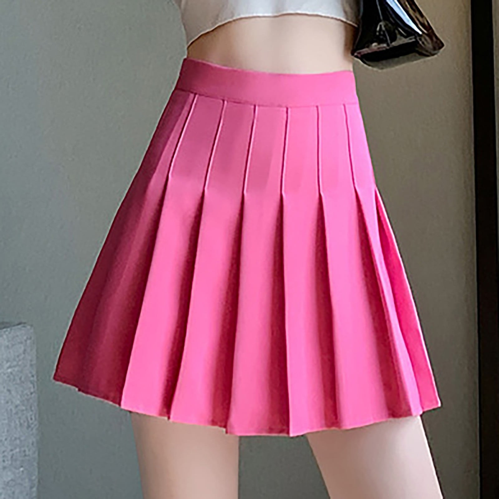 hot pink tennis skirt