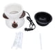 thumbnail image 2 of Mini Bote De Fondue Eléctrica Con 10 Horquillas De Chocolate Fondue Fondue Melting Chocolate Small Pot Para Queso Caramelo, 2 of 7