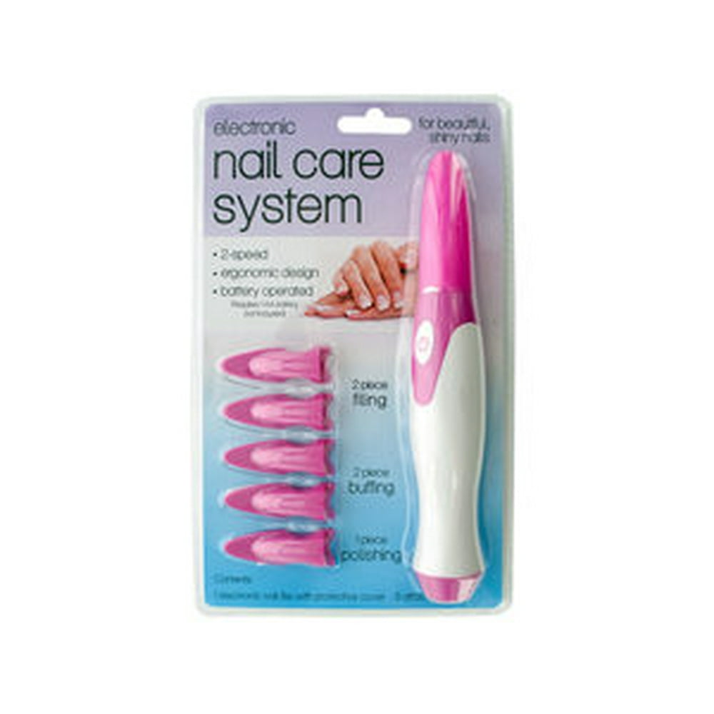 Electronic Nail Care System with 5 Attachments