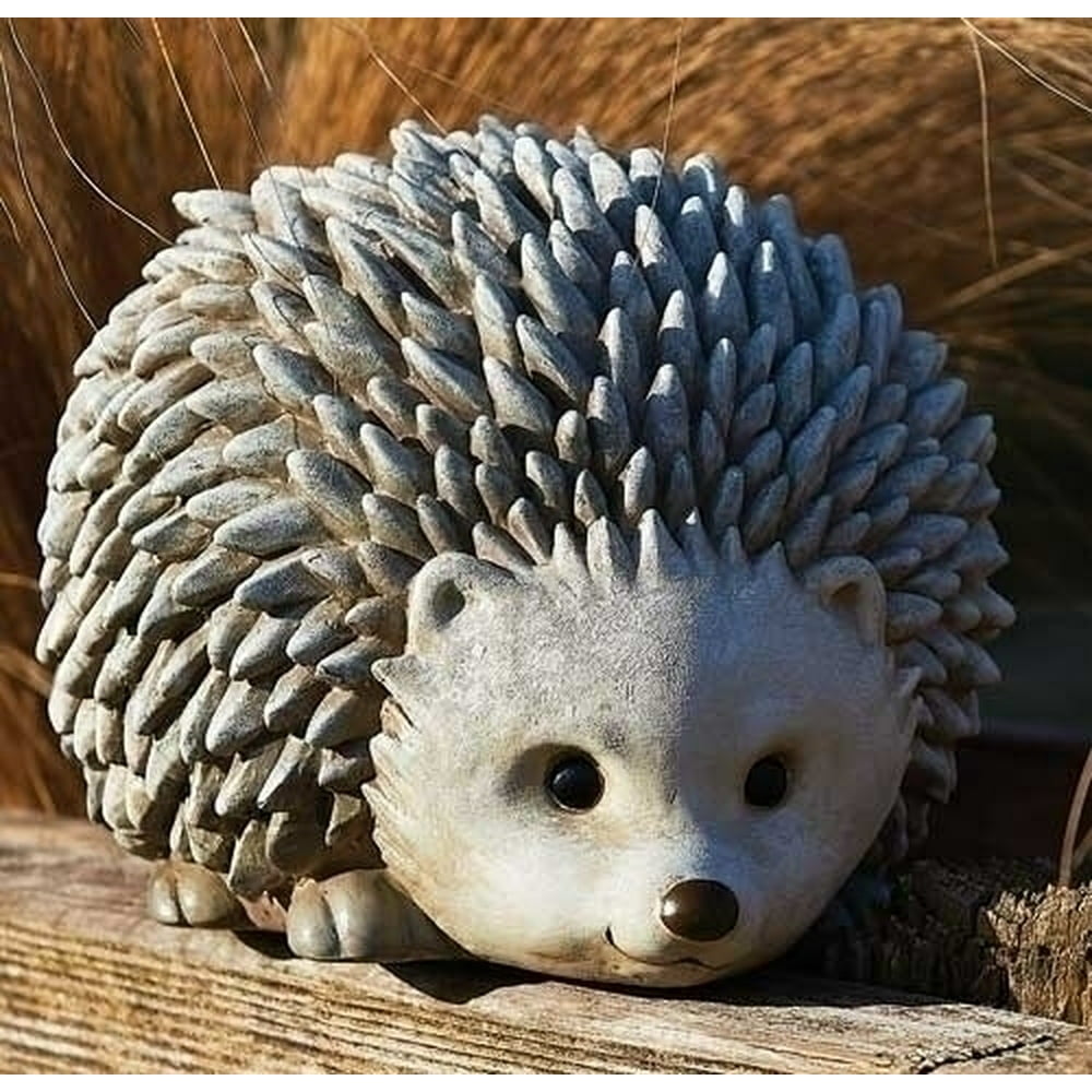 Roman Inc Pudgy Pals Hedgehog Outdoor Garden Statue Figurine Walmart