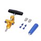 thumbnail image 4 of Abridor de azulejos 2 en 1, cuchillo de vidrio, juego de herramientas de corte manual portátil de 3 a 15 mm para bricolaje, 4 of 5