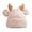 Beige, variant on Christmas Hat Reindeer Knitted Hat Winter Trapper Hat Cozy Lined Ear Warmer Design for Holiday Party and Cold Weather